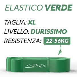 LISTHEN Elastic Resistance Bands for Muscle Up, Pull Ups, Fitness, Muscle Rehabilitation, Stretching, Yoga, Elastic Bands with Different Resistances for Any Workout (Very Heavy)