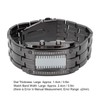 LED Watch Unique Binary Time Mode Display Convex Arc Structure