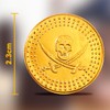 ASPIRE UK 60 Pirate Coins for Kids Gold Treasure Hunt