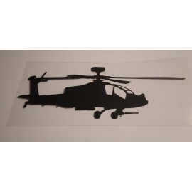 Nexus Decals Vinyl Decal for Window - Military Helicopter