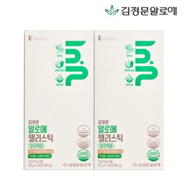Kim Jeong-moon Aloe Intestinal Health Aloe Gel Aloe Jelly Stick (28 sticks, 1-month supply) / 김정문알로에 장건강 알로에겔 알로에 젤리스틱 (28개입 1개월분)