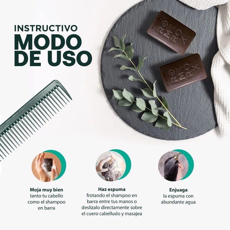 HAIR BIRTH LAB Shampoo Anticaída en Barra Romerox con Extracto