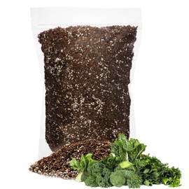 Premium Organic Potting Soil for Leafy Greens: The Key to a Thriving Garden by Gardenera - 1 Quart