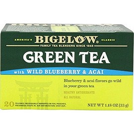 Bigelow Green Tea with Blueberry 20 Ct