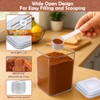 Mity rain Airtight Brown Sugar Keeper 2.8Qt/2.6L with Scoop and