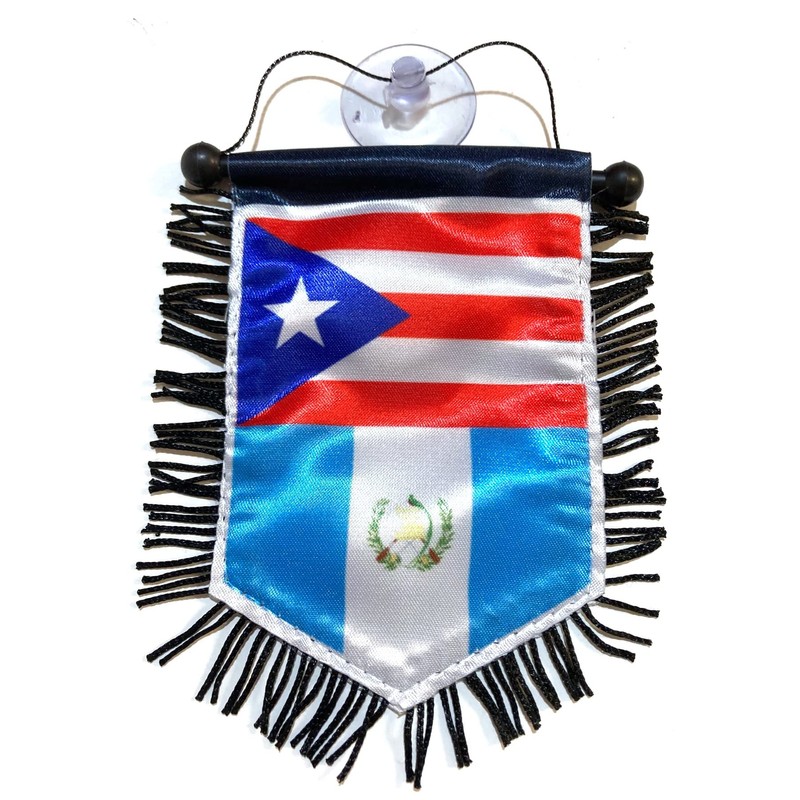 Puerto Guatemala Rican flag for Car Accessories Home Wall Window