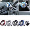 Riloer Car Handle Spinner Steering Wheel Knob Universal Metal Steering