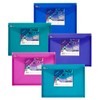 Snopake A4 Polyfile CD Popper Wallet with CD Holder and Press Stud Closure – Electra Assorted [Pack of 5] Ref: 11800