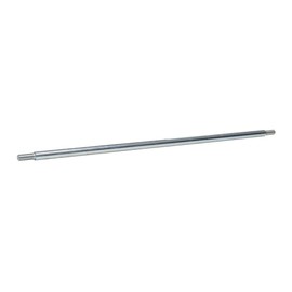 AlveyTech 1" Diameter Steel Axle Rod for Go-Karts and Dune Buggies (36" Long) - 1" OD, 3/4" Step Down with 3/4-16" Fine Thread on Each End, Full Length 1/4" Keyway Slot, for Go-Kart and Dune Buggy
