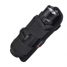 ULTRAFIRE Tactical Flashlight Holster Pouch,360 Degree Adjustable Police Duty Belt Flashlight Pouch,Suitable Law Enforcement Patrol and Military Safety Tactical Gear
