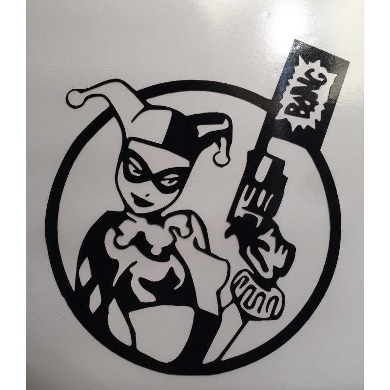 Unbranded Suicide Squad|Harley Quinn| Harley Bang Gun|Joker|Anim