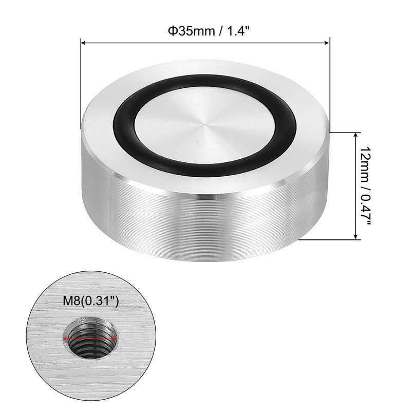 QUARKZMAN M8 Thread 35 mm / 1.4 Inch Diameter 12