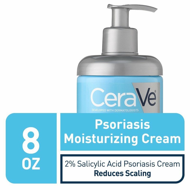 CeraVe Psoriasis Moisturizing Cream Salicylic Acid - 8oz (Pack Of