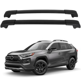 OCPTY Roof Rack Cross Bars Fit For Toyota For RAV4 2019 2020 2021 2022 2023 Luggage Racks Rooftop Cargo Carrier Bag Luggage Kayak Canoe Bike Snowboard Skiboard