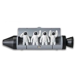 セトクラフト ペンケース&消しゴム(スペース) シルバー・SI-3661-SV-220