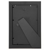 Frame Amo 5x7 Black Modern Picture Frame, 1 inch Border,