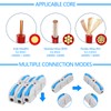 DIANN 30pcs Lever Wire Connectors 1 in 1 Out Quick
