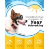 Lewondr Dog Sunglasses Small Breed Goggles UV Protection,Goggles for Small