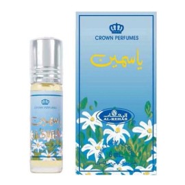 Al Rehab (2x) Jasmine Al Rehab Oil Concentrated 6ml Alcohol Free Roll On Itr Atar Perfume