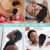 FoldTier 20 Pcs Exfoliating Glove Bulk Summer Exfoliator Mitt Body