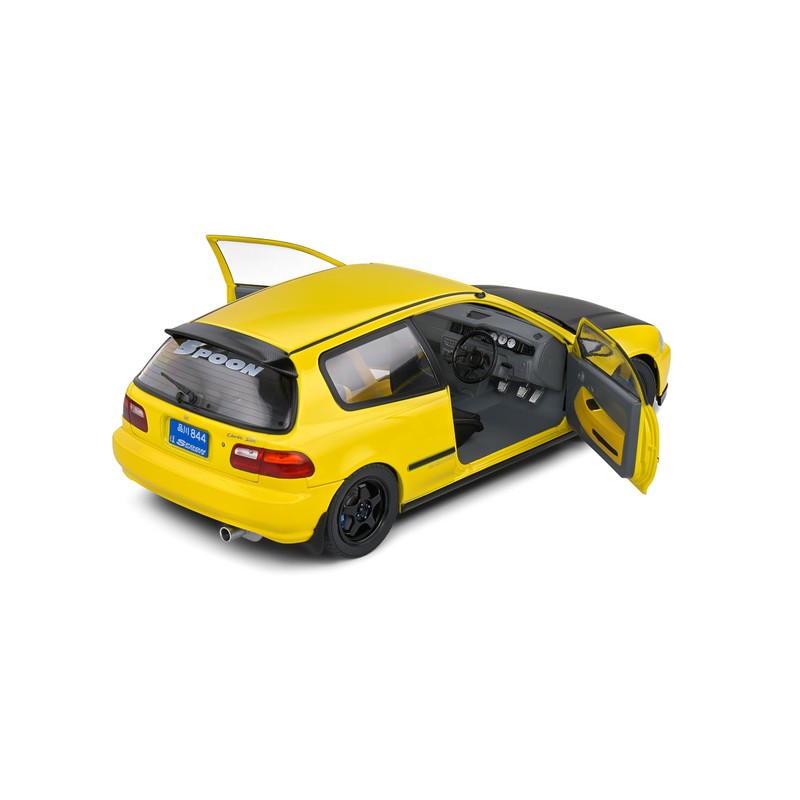 Solido, 1:18 Honda Civic (EG6) 1991 Yellow
