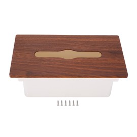 Tissue Box Large Capacity Recessed Mount Toilet Paper Dispenser for RV Motorhomes Caravan