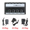 MH400 Ultra Low-Noise 4-Channel Line Mixer Mini Audio Mixer with