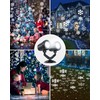 Brightown Snowflake Projector Lights Outdoor, Double Head Dynamic LED Rotating