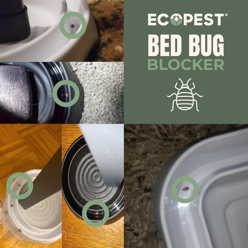 Bed Bug Interceptors – 8 Pack | Bed Bug Blocker