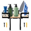 Ironing Board Holder Wall Mount, Metal Ironing Board Hanger with