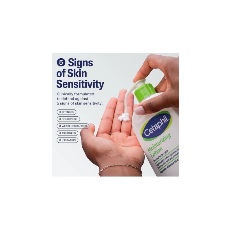 Cetaphil Face & Body Moisturizer, Hydrating Moisturizing Lotion for All