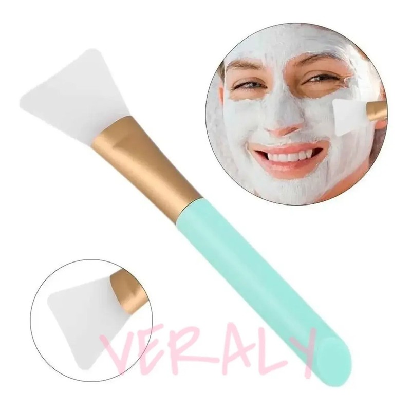 Brocha Facial Y Corporal Aplicador De Mascarilla De Silicona