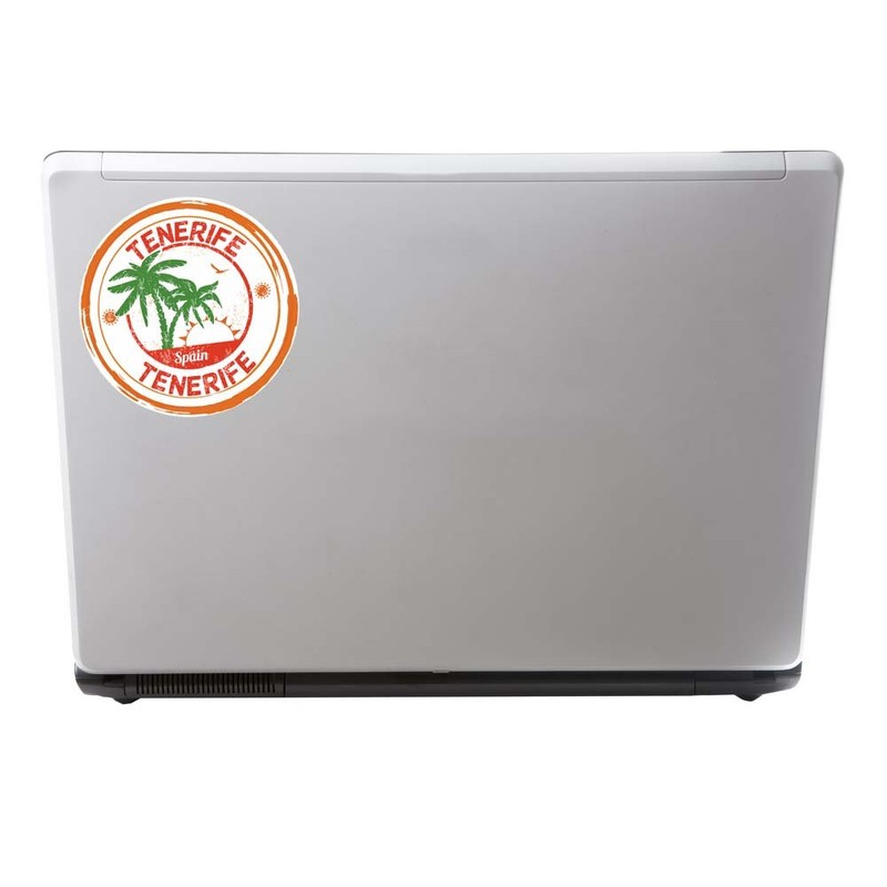 2 x 10cm Tenerife Spain Vinyl Sticker Decal Laptop Car