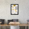 DISPLAY SALES Magnetic Poster Frame Aluminium with Black Mount Elegant