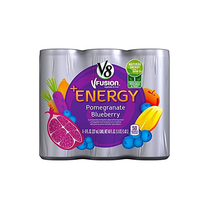 V8 +Energy Variety Pack, Pomegranate Blueberry, Peach Mango, Orange Pineapple