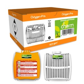 Oxygen-Pro - Charm, Cucumber Melon Medium Fragrance Cartridge For Oxy-Gen Powered Commercial and Residential Air Fresheners and Deodorizers (6)