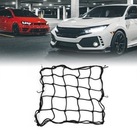 uxcell Motorbike Cargo Net Elasticat Bungee Luggage Storage Black