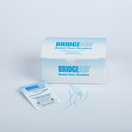 Flossaid BridgeAid FlossAid Dental Floss Threaders 10 /Pack ( Pack of 5)