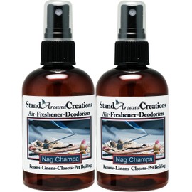 Set of 2 - Concentrated Spray For Room/Linen/Room Deodorizer/Air Freshener - Nag Champa