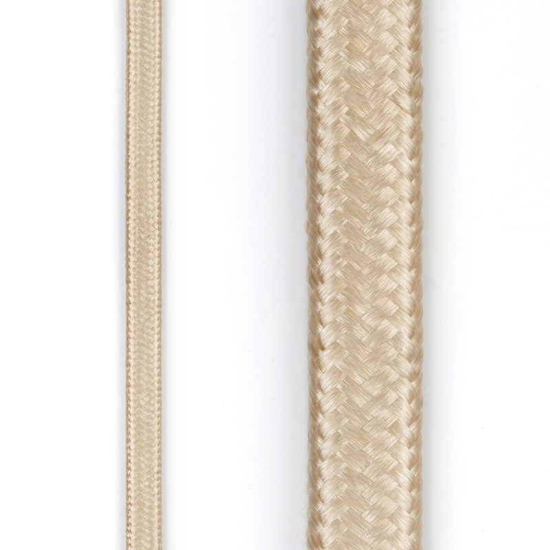 Globe Electric 22816 Designer Series 9ft Fabric Extension Cord, 3