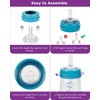 Sippy Straw Nipples for MAM Easy Start Bottle,Easy Active Bottle