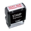 StampExpression -Past Due Please Pay Office Self Inking Rubber Stamp