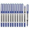 FRIUSATE 24 Pieces Rollerball Pen, 0.5mm Black Blue Gel Pens