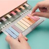 1200Pcs Sticky Tabs, Transparent Sticky Notes Flags Pastel Book Tabs