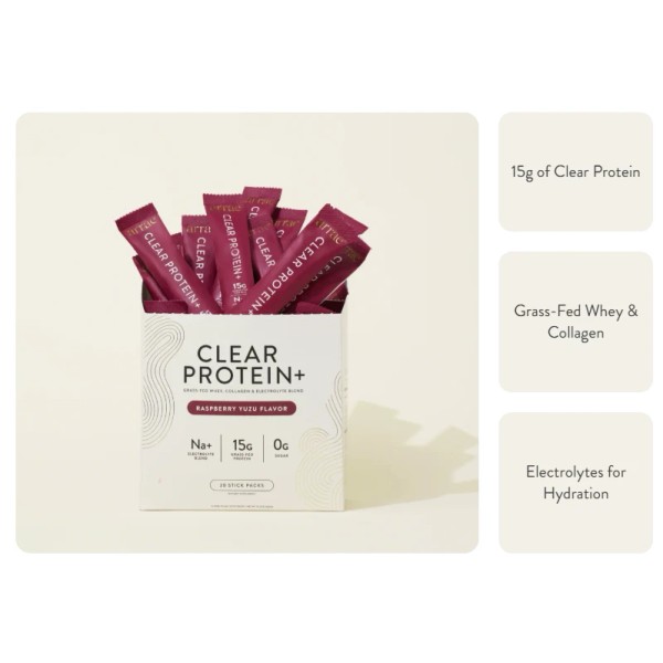 Arrae NEW Arrae Clear Protein Plus 15g Grass-Fed Raspberry Yuzu