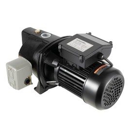 Shallow Water Pump, 3/4Hp Self-Priming Automatic Water Well Pump with Pressure Switch, 3420Rpm Max Speed, 110V Electric Water Pump for Home, Garden, Lawn, Farm, Pool,Home Improvement