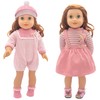 14-16 Inch Doll Clothes Dress and Accessories with Hat Socks
