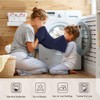 PiccoCasa Zippered Pillowcases, 100% Brushed Microfiber Polyester Pillow Case Cover,