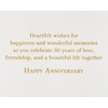 Papyrus 50th Anniversary Card for Couple (Wonderful Memories)
