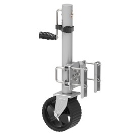TOWKING 8-inch Wheel Trailer Jack, 13" Vertical Movement, 2000 lbs, for RV, Boat, Trailer and More